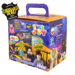 SET JELLY TUBES (modeling gel) with 6 colors and small aquarium - MONSTRUI