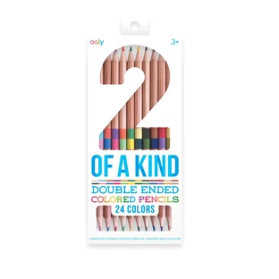 Doppelte Buntstifte - 12 Stifte, 24 Farben