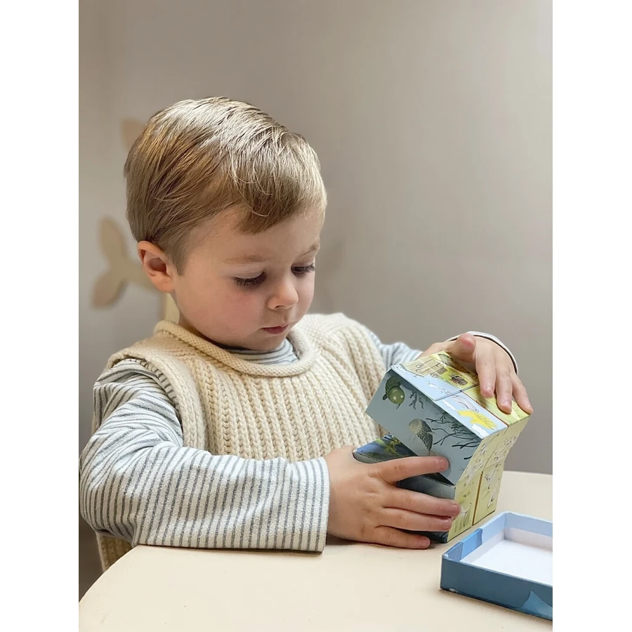 Interactive cube with marine motifs, Egmont Toys