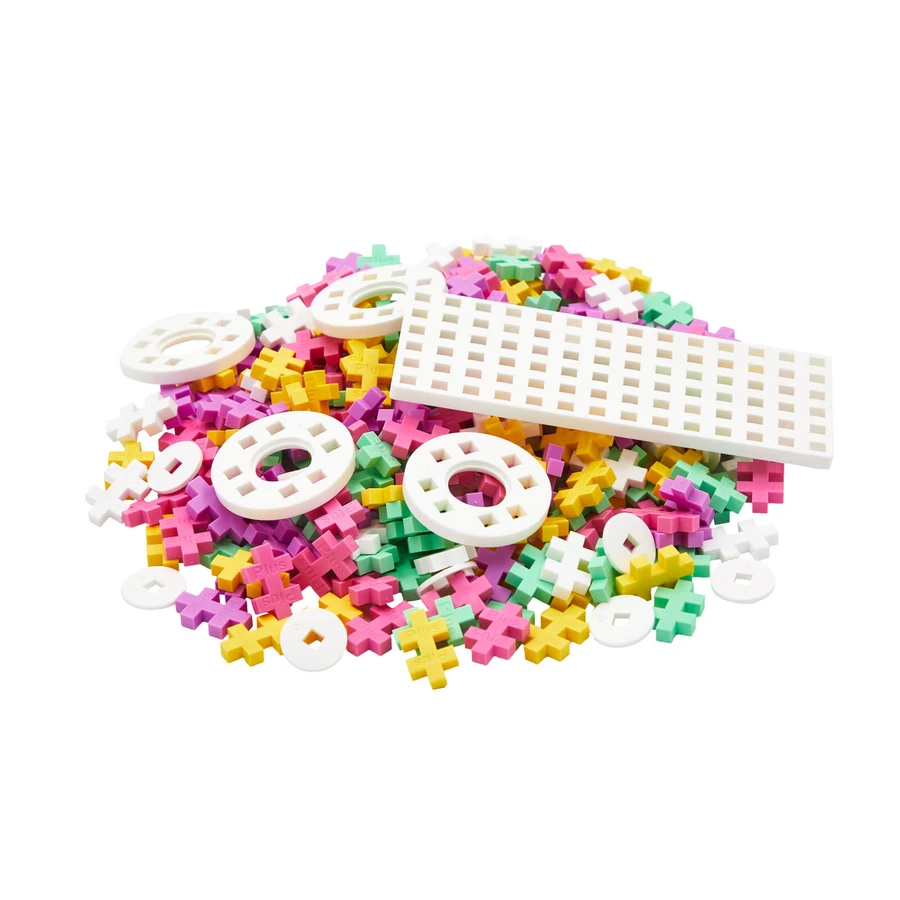 Jeu de construction Plus-Plus, tube de 200 pièces, voitures colorées - Candy
