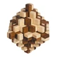 Jeu de logique QI bambou en bois 3D Iceberg