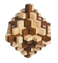 Logic game IQ wooden bamboo 3D Iceberg