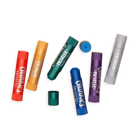 Chunkies solid tempera pencils colores metálicos, 6 piezas