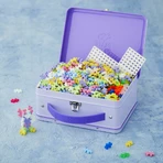 Juego de construcción Plus-Plus, 600 piezas, portátil, en caja metálica, colores pastel