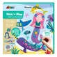 Stick'N'Play Kreativspiel mit 3D-Szenen und neu positionierbaren Stickern - Polar- und Meerestiere