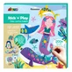 Stick'N'Play creative game with 3D scenes and repositionable stickers - Polar and marine animals