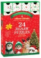 Calendrier de l'Avent Chats, 24 puzzles, 50 pièces