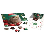 Adventskalender Cats, 24 Puzzles, 50 Teile