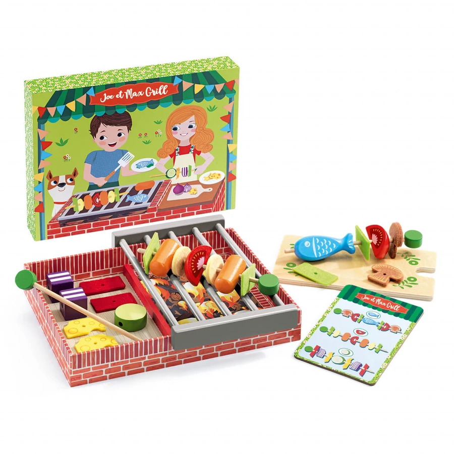 Game Joe & Max make barbecue, Djeco