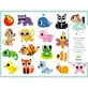 Stickers Baby animals, Djeco