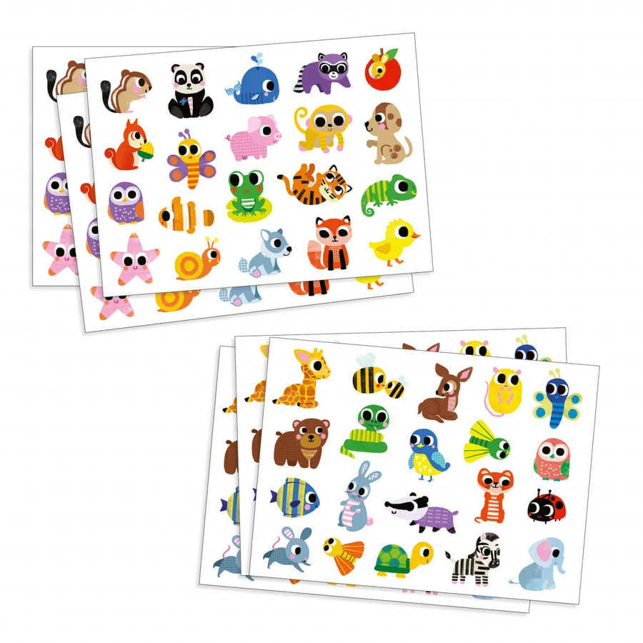 Stickers Baby animals, Djeco