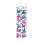Holographische Glitzersticker Stickiville Schmetterlinge