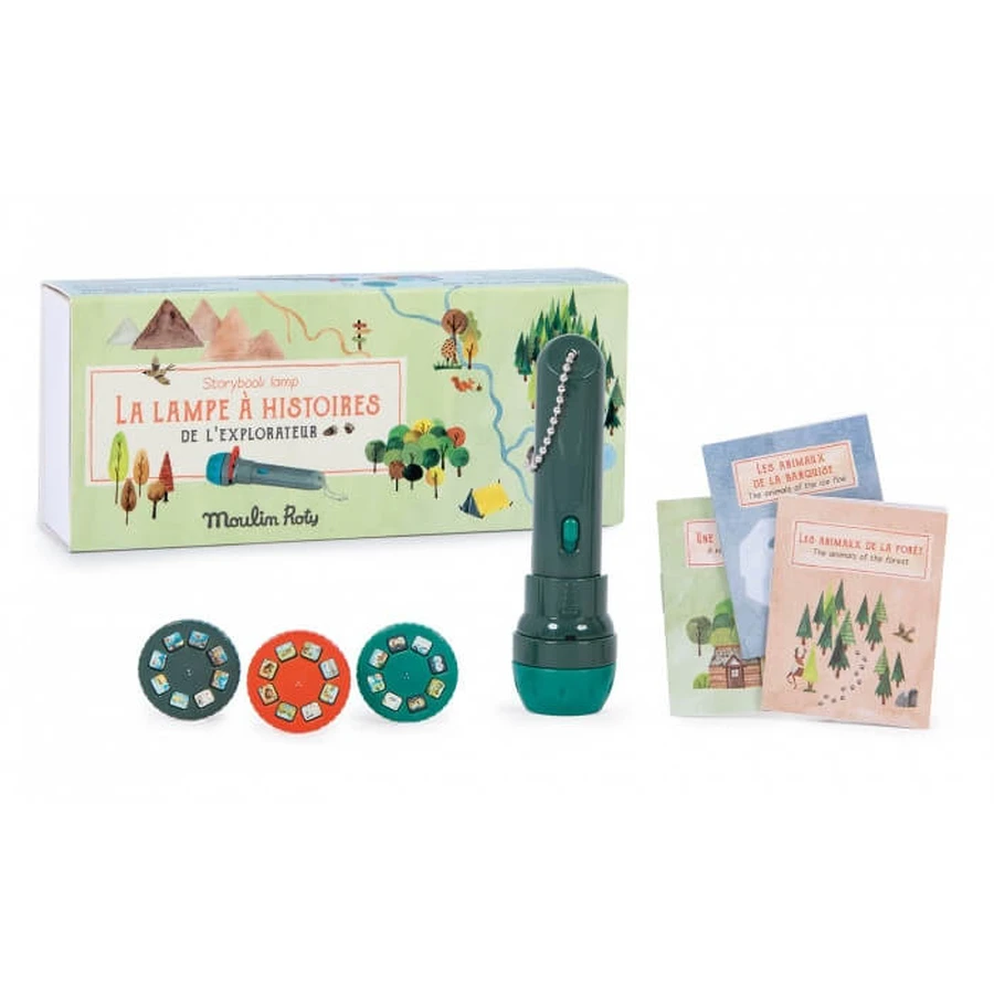 Lanterne avec conteurs Explorateurs, Moulin Roty