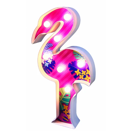 Creatieve DIY set - Flamingo kamerlamp