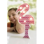 Creatieve DIY set - Flamingo kamerlamp