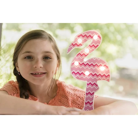 Creatieve DIY set - Flamingo kamerlamp