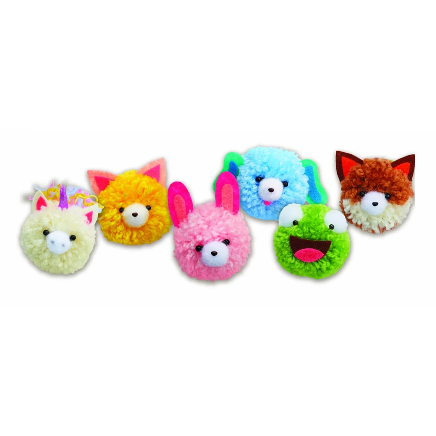 DIY creatieve set - Pom pom dieren