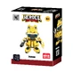 Set construcție Robot Galben – erou transformabil, 221 piese