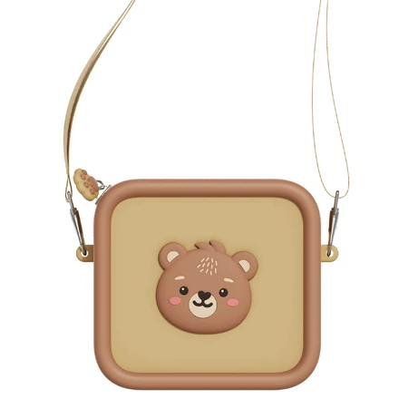 Silicone bag for kids - Bear