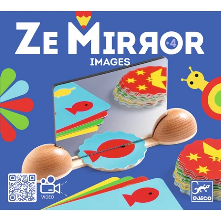 Djeco creative mirror set, Ze mirror