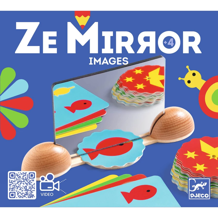 Djeco creative mirror set, Ze mirror