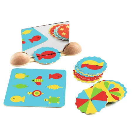 Djeco creative mirror set, Ze mirror