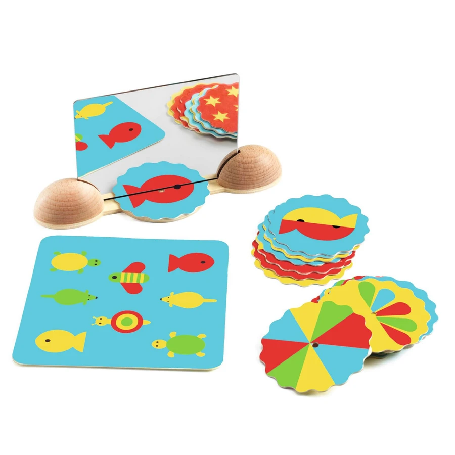 Djeco creative mirror set, Ze mirror
