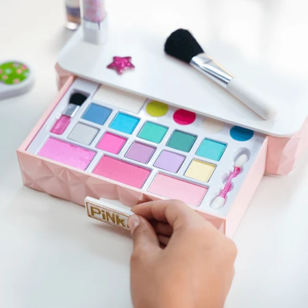 Studio di trucco interattivo con specchio parlante - Pink it Smart Vanity