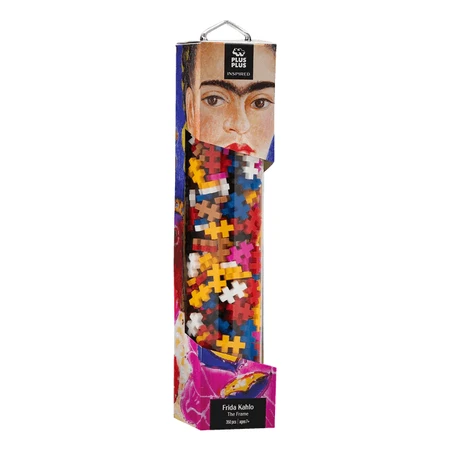 Juego de construcción Plus-Plus, pintura en tubo, Inspirado en Frida Kahlo