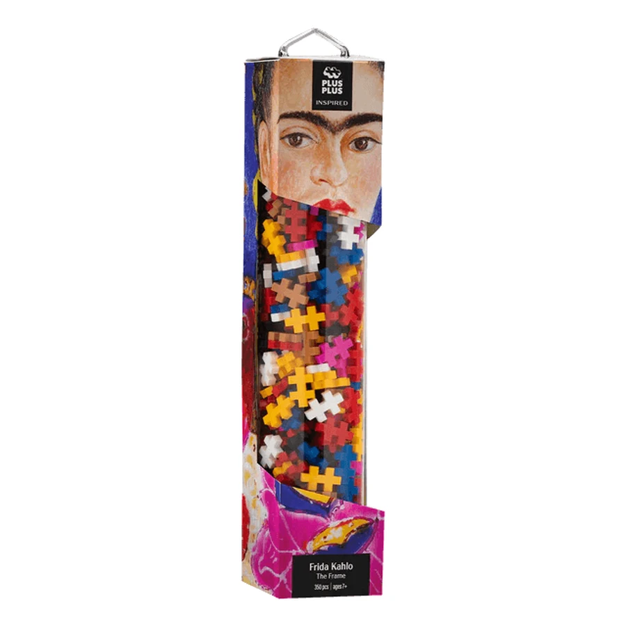Juego de construcción Plus-Plus, pintura en tubo, Inspirado en Frida Kahlo