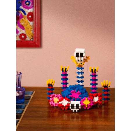 Juego de construcción Plus-Plus, pintura en tubo, Inspirado en Frida Kahlo