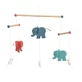 Elefanten, Mobile Dekoration aus Holz, Egmont