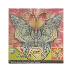 Creative set with rhinestones, Diamond paint, Canvas Butterfly