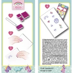 Creative mini unicorn stamp set