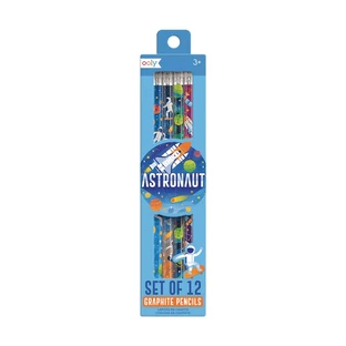 Juego de 12 lápices de grafito HB Astronaut
