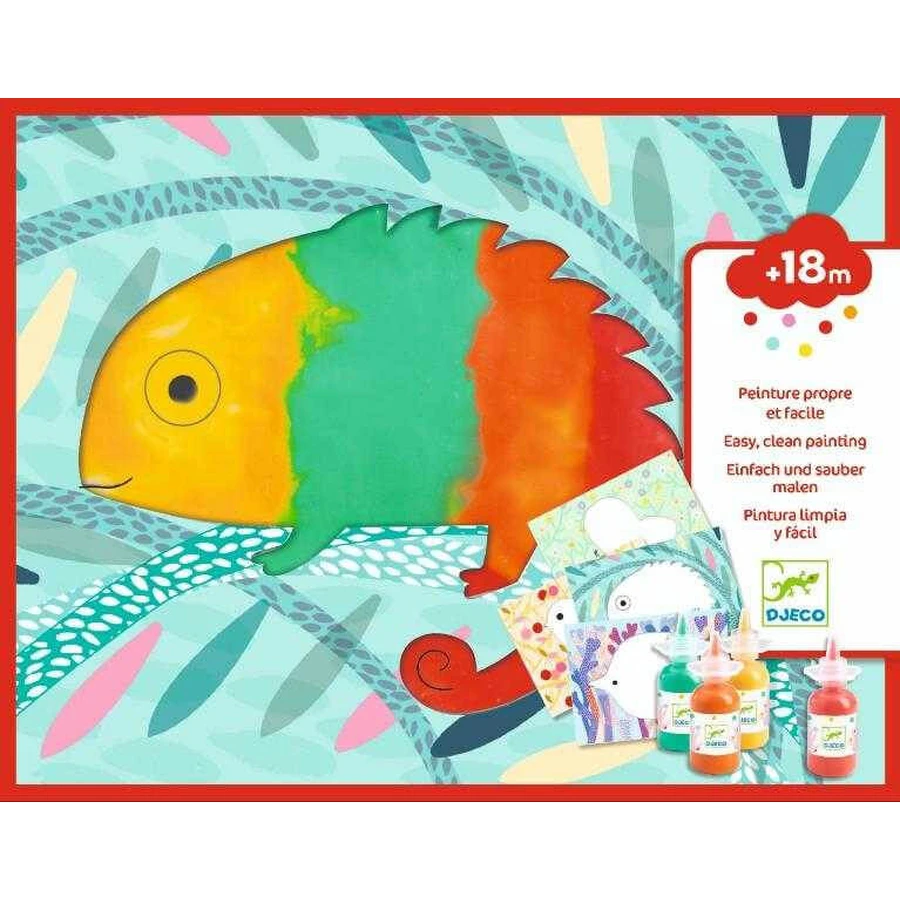 Djeco creative set, Baby click and paint