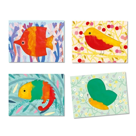 Djeco creative set, Baby click and paint