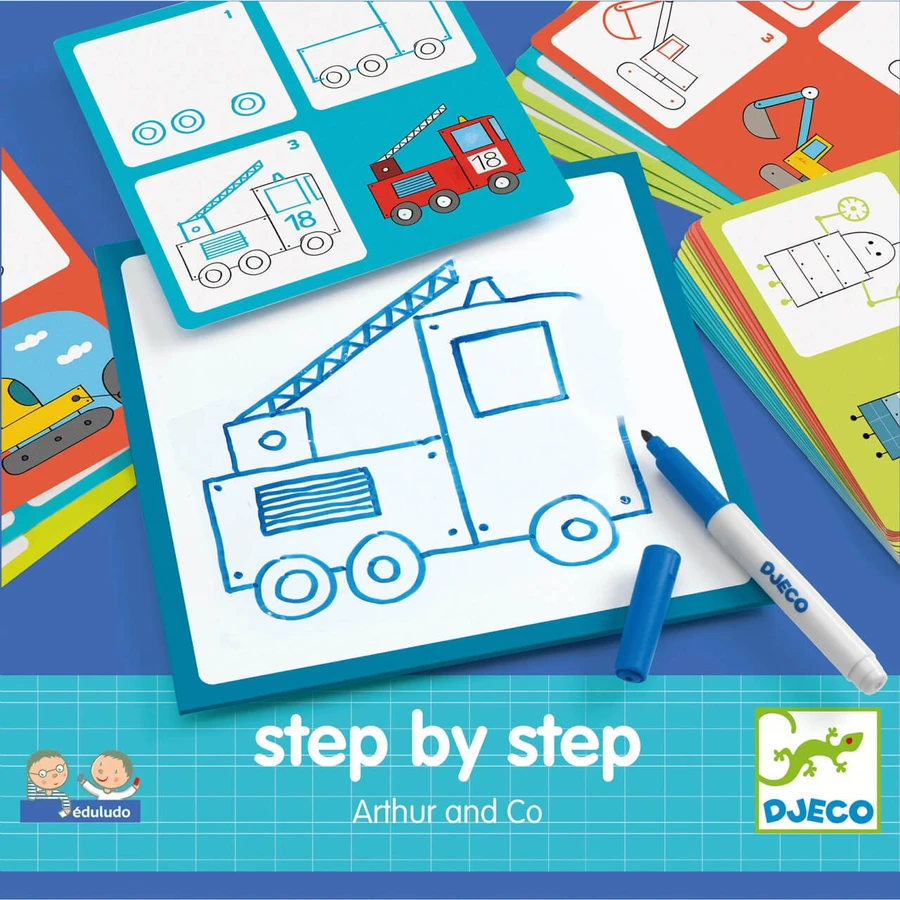 Draw step by step for boys
