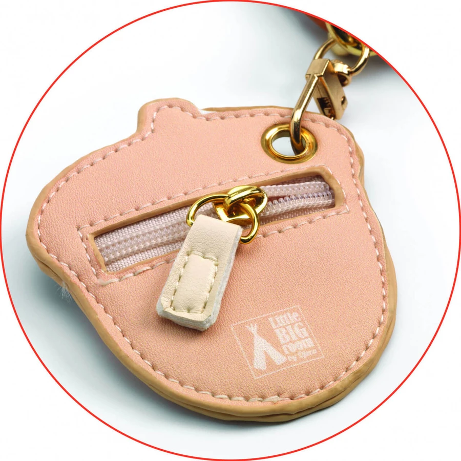 Shoulder bag with purse Fox Fox, Djeco