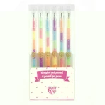 Djeco fluo roll-gel set, 6 colores combinados