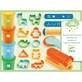 Juego de plastilina para modelar Djeco, colores Pop