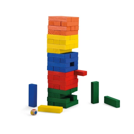 Unstable Tower skill game, Moulin Roty