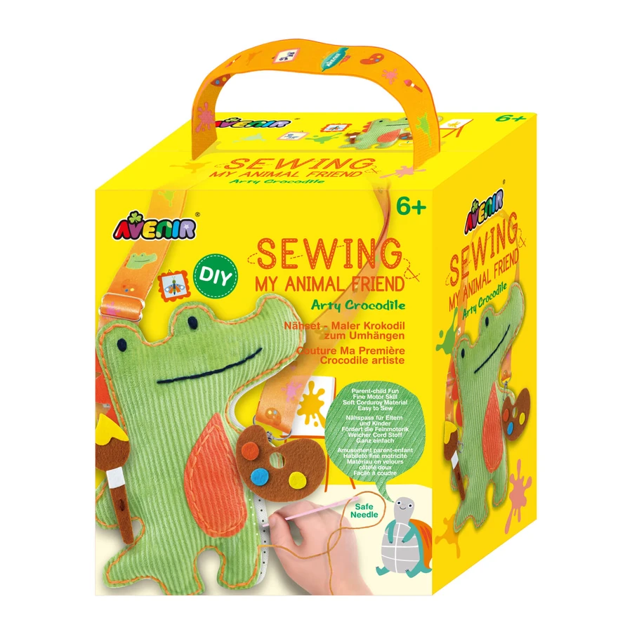 Set de couture My Animal Friend - Artistic Crocodile