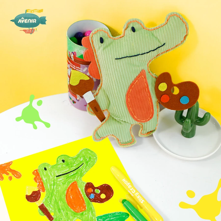 Set de couture My Animal Friend - Artistic Crocodile