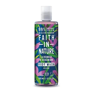 Shower gel with lavender and geranium x 400ml, Faith in Nature