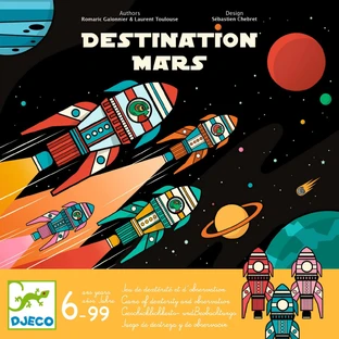 Board game Destination Mars, Djeco