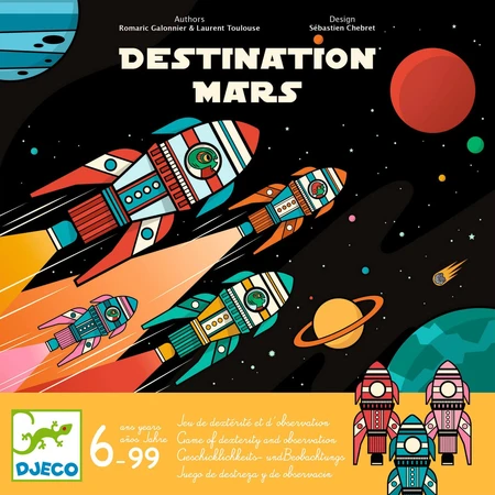 Board game Destination Mars, Djeco