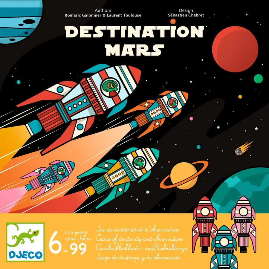 Board game Destination Mars, Djeco
