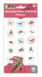 Seal imitation stickers - Dinosaurs, Natural Creations collection