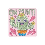 Mini DIY creative workshop with diamonds - Cheery Cactus